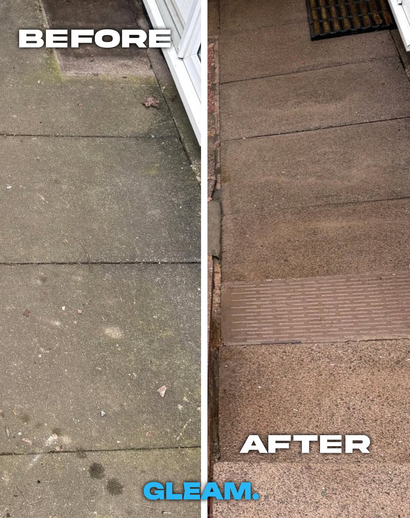 Front Path Clean